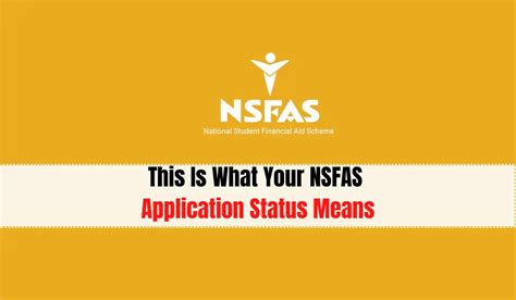 How To Verify Nsfas Application Status With Reference Number Sa