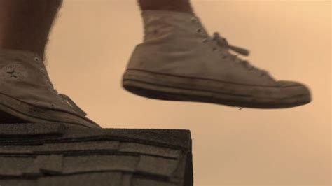 Converse white sneakers worn by John B (Chase Stokes) in Outer Banks (S01E01) | Spotern