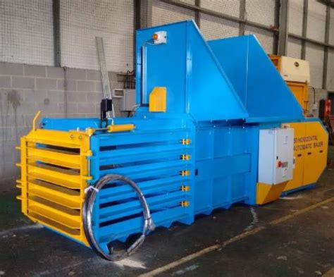 Semi Automatic Horizontal Baler Kh Kenburn Waste Management