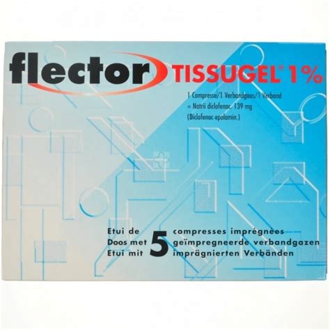 Flector Tissugel 1 Compresses De 14x10cm Acheter En Ligne