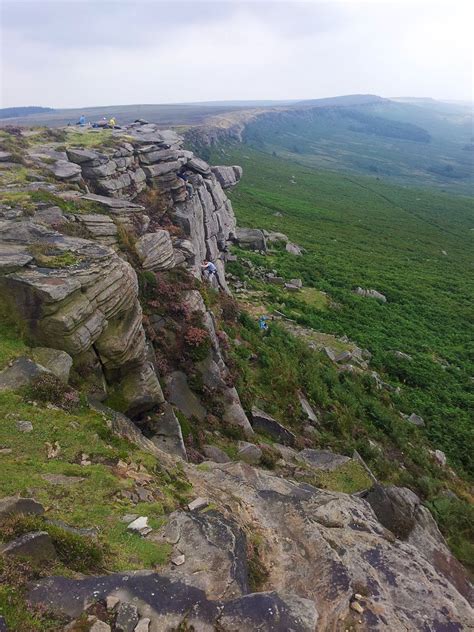 Climbing on Stanage Edge — Walking in the Wild