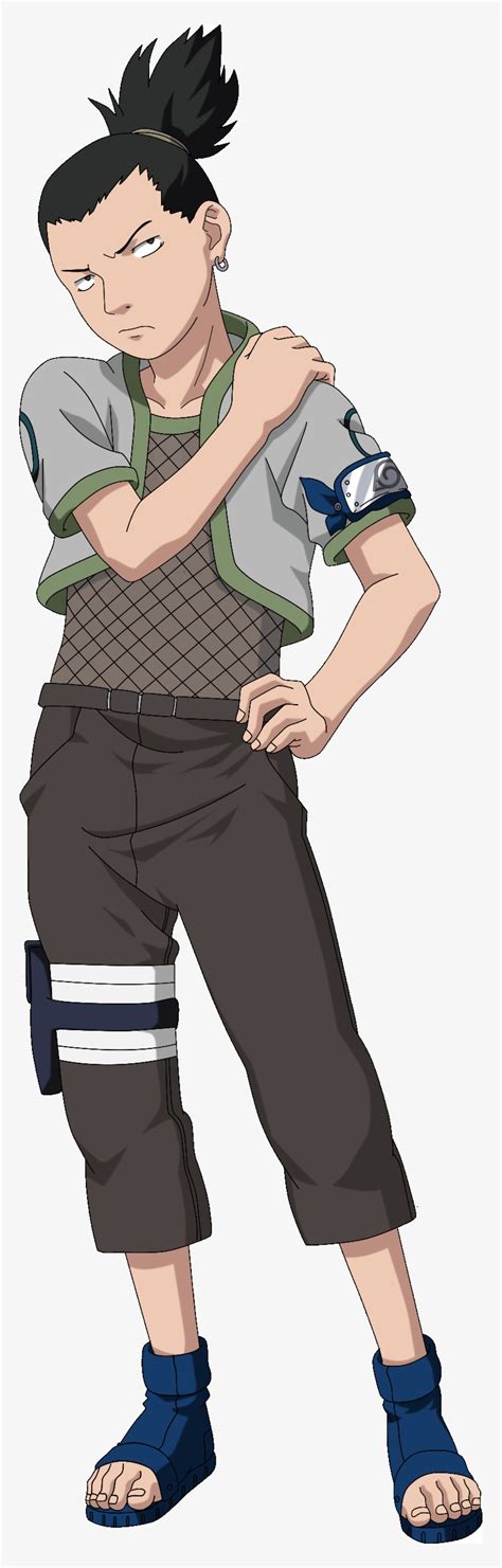 Shikamaru Genin - Shikamaru Nara Shippuden - 757x2483 PNG Download - PNGkit