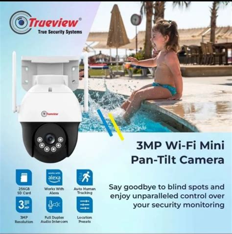 Trueview Mp Wifi Mini Pt Camera Camera Range To M At Rs