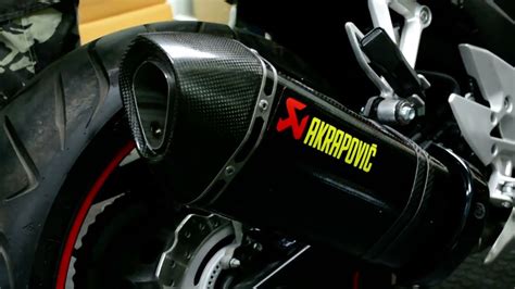 Akrapovic Carbon Slip On For Honda Cbr500r F X Youtube