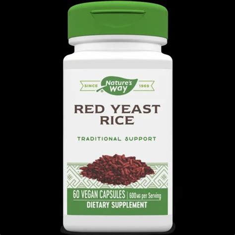 Natures Way Red Yeast Rice 60 Capsules Maple Herbs At Rs 379500