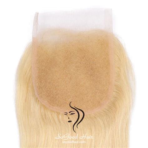 3 Bundles With Closure Straight Blonde SoGoodHair SG5201