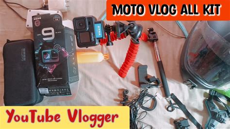 Moto Vlog Setup Vlogging All Kit Gopro Unboxing Motovlog Vlog