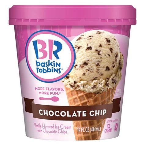 Baskin Robbins Ice Cream, Chocolate Chip