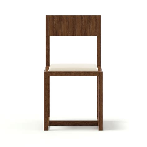 Silla De Madera Modelo 3D Modelo 3D 19 C4d Max Fbx Obj Unknown