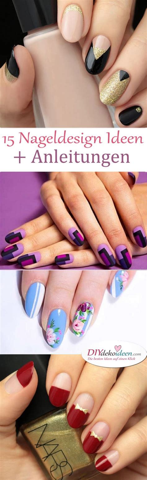 15 Nageldesign Ideen Anleitungen So Einfach Gehts