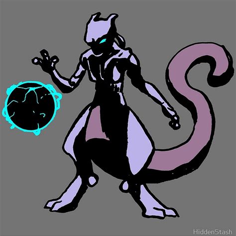 Mewtwo used Shadow Ball at Art Et Cetera by HiddenStash