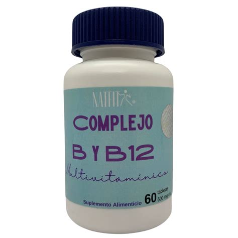 Complejo B Y B Multivitaminico Natfitt Compra Ahora