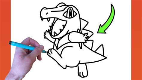 How To Draw Totodile PokÉmon Step By Step Guide 2023 Youtube