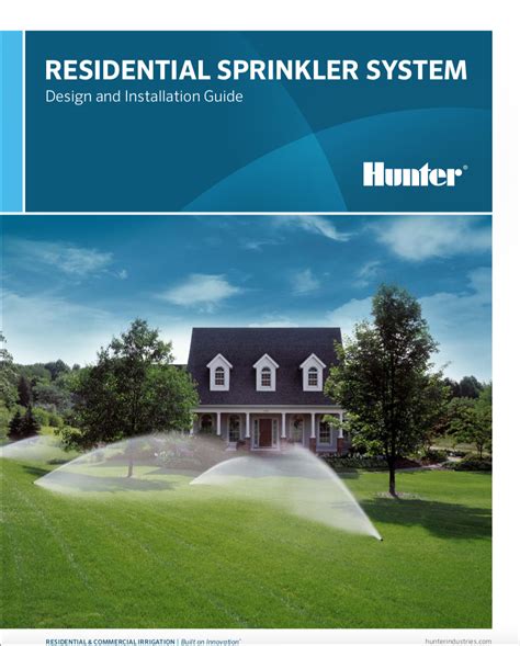 how to design and install a sprinkler system - Wiring Work