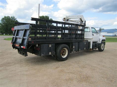 1990 Chevrolet C70 Kodiak Hiab Knuckle Boom Crane Truck Lift Gate No