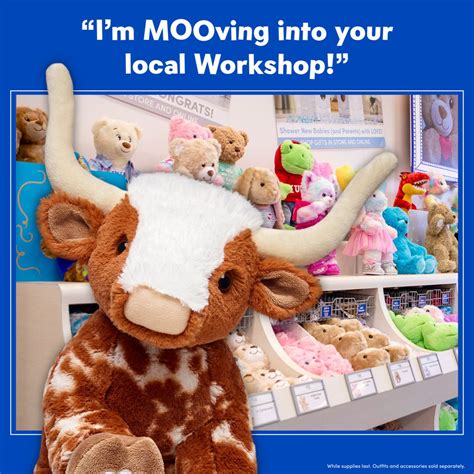 A Beloved Plush ‘moo Ves Into Build A Bear Along With Two New Adorable