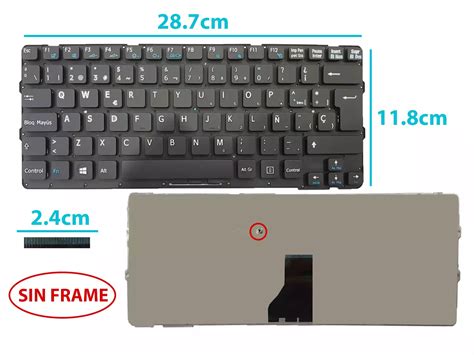 Teclado Sony Sve Sin Frame Sp