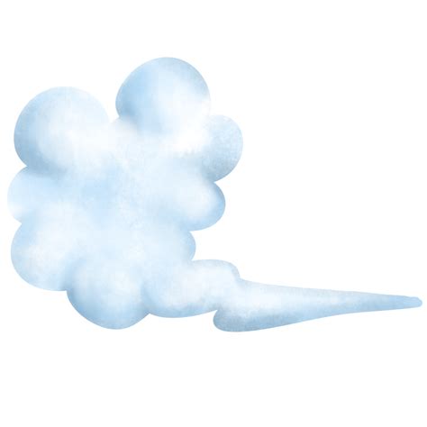 Watercolor Hand Painted Clouds 44283938 Png