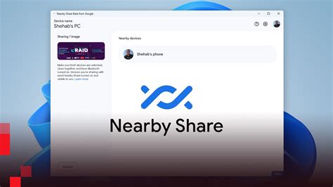 Nearby Share Windows Android Arabhardware