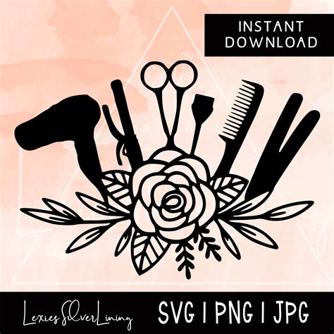 Hair Dresser Svg Cricut Svg Hair Hustler Png Silhouette Svg Hairdresser