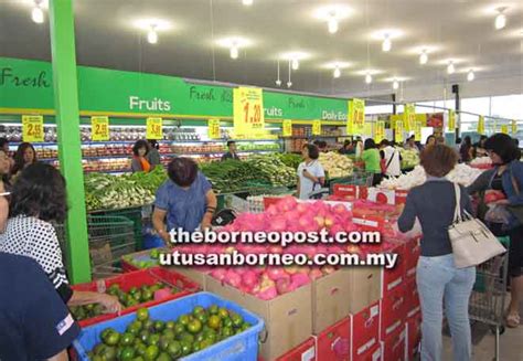 Everwin Supermarket Senadin Terbesar Di Miri Utusan Borneo Online