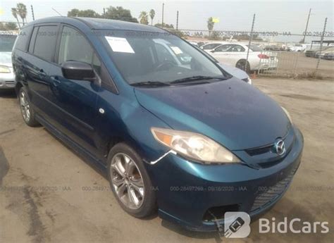 2006 Mazda 5 Sport Jm1cr29l060108123 Bid History Bidcars