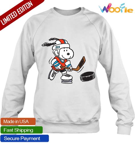 Peanuts Snoopy Hockey Shirt - Woofieprint