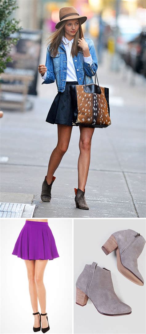 Ways To Pair Boots With Skirts Brit Co