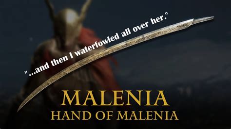 Trying Out Hand Of Malenia On Malenia Ng Youtube