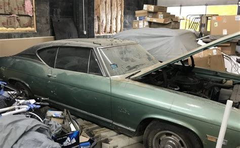 Forgotten Garage Find 1968 Chevrolet Chevelle Malibu Barn Finds