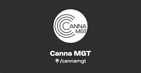 Canna MGT Twitter Instagram Facebook TikTok Linktree