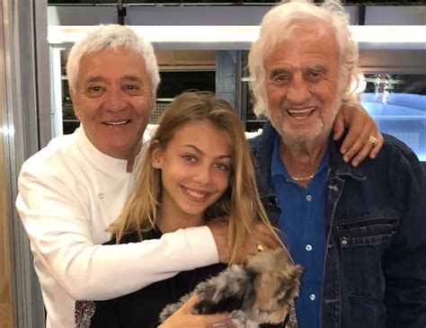 Photos Jean Paul Belmondo Rare Apparition Avec Stella Sa Fille