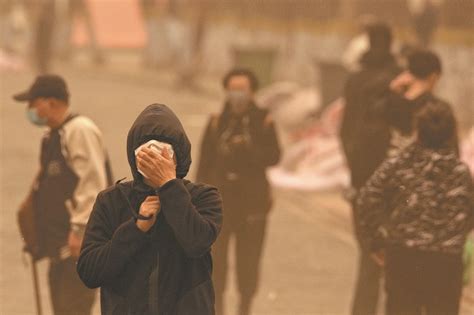 China Renews Blue Alert For Sandstorms Chinadaily Cn