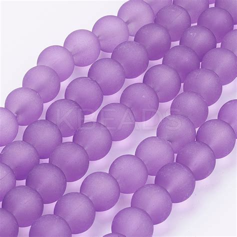 Wholesale Transparent Glass Bead Strands KBeads