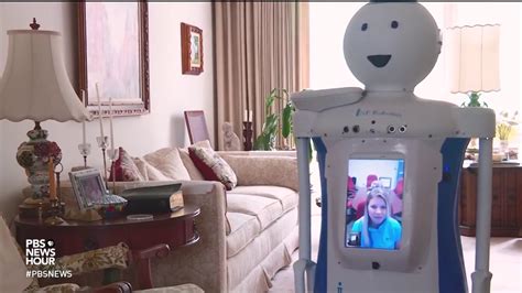 Meet A Robot Offering Care And Companionship To Seniors Youtube