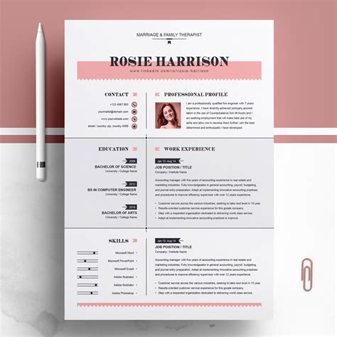 Modern Resume Template - ResumeInventor