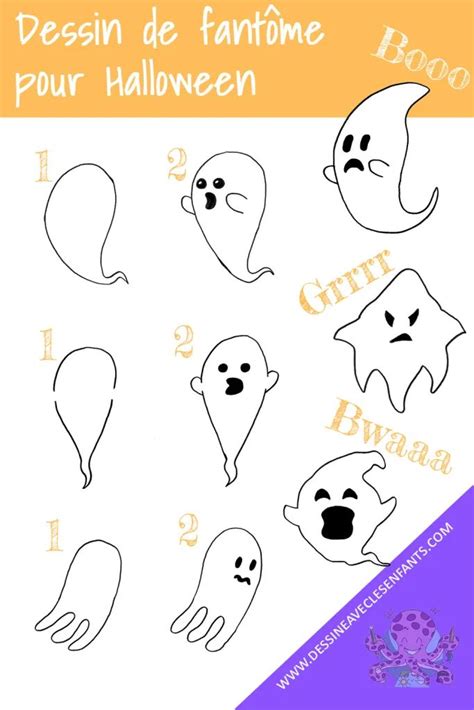 Comment Dessiner Un Fant Me Sur Pinterest How To Draw A Ghost On Pinterest