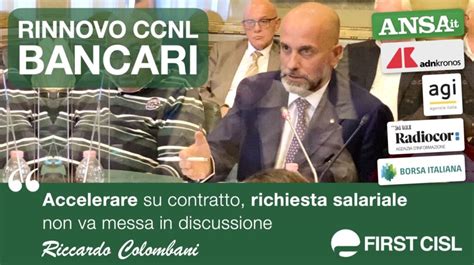 Colombani Alla Stampa Trattativa Nuovo Contratto Banche Va Chiusa In