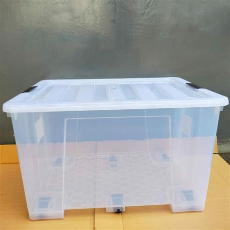 Jual Container Box Bening Liter Ezy Roda Transparan Extra Kotak