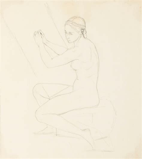 Seated Female Nude Works Of Art RA Collection Royal Academy Of Arts