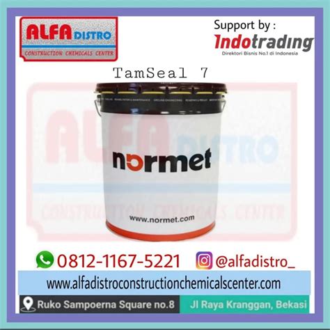 Jual Normet TamSeal 7 Bahan Waterproofing Berbasis Silikat Bekasi