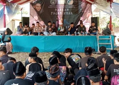 Peringati Harlah Ke 38 Pagar Nusa Anggota Diingatkan Jaga Kedaulatan