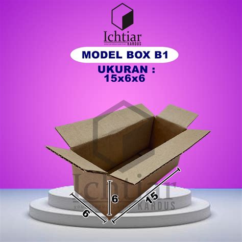 Jual Karton Kardus Box Packing Ukuran 15x6x6 Cm Shopee Indonesia