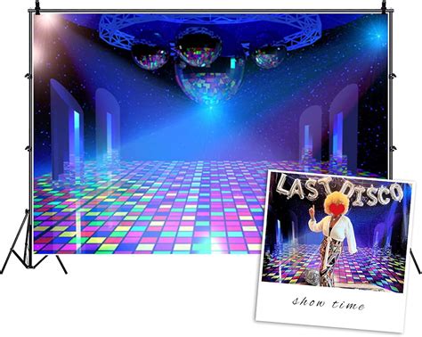 Buy Csfoto 10x7ft Disco Party Backdrop Dance Party Backdrop Concert