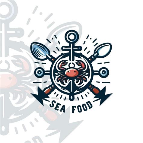 Sea Side Seafood Restaurant Logo Design 47930090 Vector Art At Vecteezy