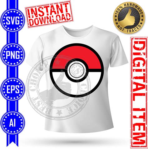 Pokemon Svg Pokemon Ball Svg Pokemon Pokeball Svg Pokeball Etsy ...