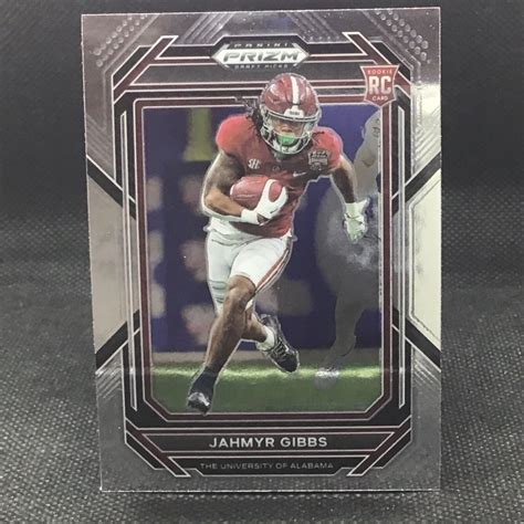 JAHMYR GIBBS 2023 Prizm Draft Picks RC ALABAMA EBay