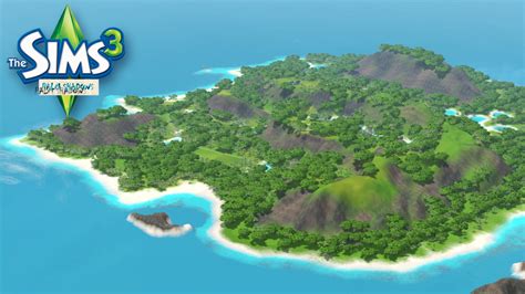 Sims 3 Custom Worlds | Original post here. New tropical island is...