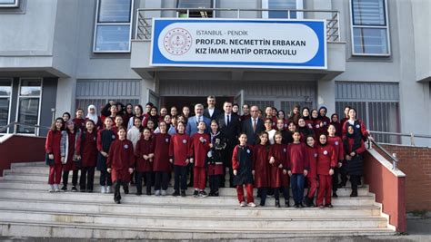 Pendik Kaymakamımız Sn Mehmet Yıldız Prof Dr Necmettin Erbakan İmam