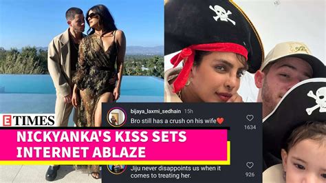 Nick Jonas Sweetest Gesture Yet For Wife Priyanka Chopra Kiss Video